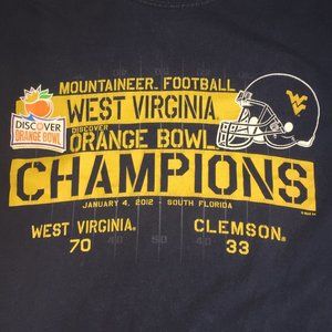 WVU 2012 Orange Bowl Long Sleeve T-Shirt - Small